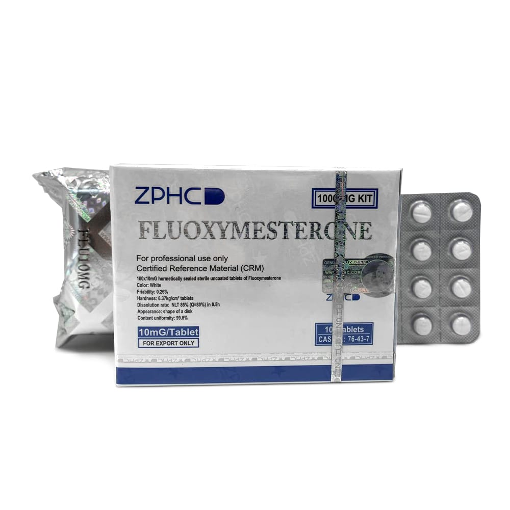 Fluoxymesterone (Halotestin) ZPHC 10 mg — bottle with 100 oral androgen tablets