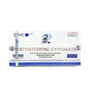 Testosterone Cypionate ZPHC 250 mg/ml — box with 10 × 1 ml ampoules (2 500 mg)
