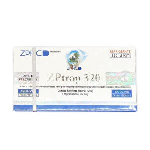 Hormônio de crescimento humano ZPHC 320 iu imagem frontal