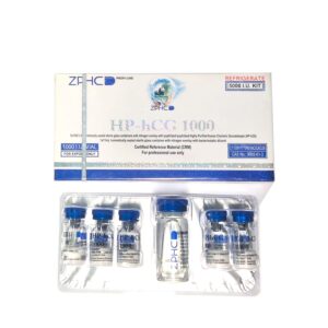 HP-hCG ZPHC 1.000 UI × 5 frascos – caixa frontal de gonadotrofina liofilizada