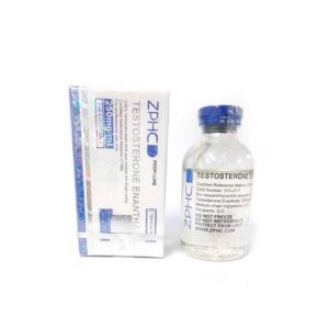 Enantato de testosterona ZPHC 250 mg/ml – frasco para injetáveis ​​de éster longo de 30 ml (7.500 mg)
