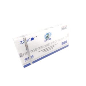Testosterone Propionate ZPHC 100 mg/ml — box with 10 × 2 ml ampoules (2 000 mg)