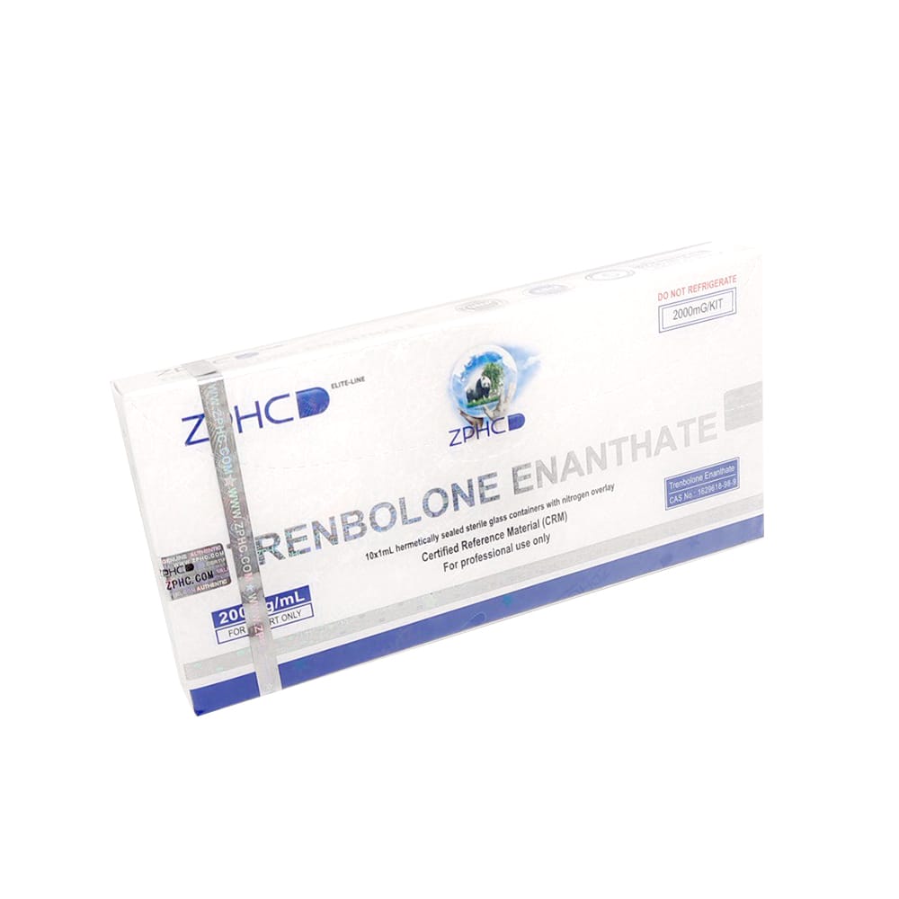 Trenbolone Enanthate ZPHC 200 mg/ml — box with 10 × 1 ml ampoules (2 000 mg)