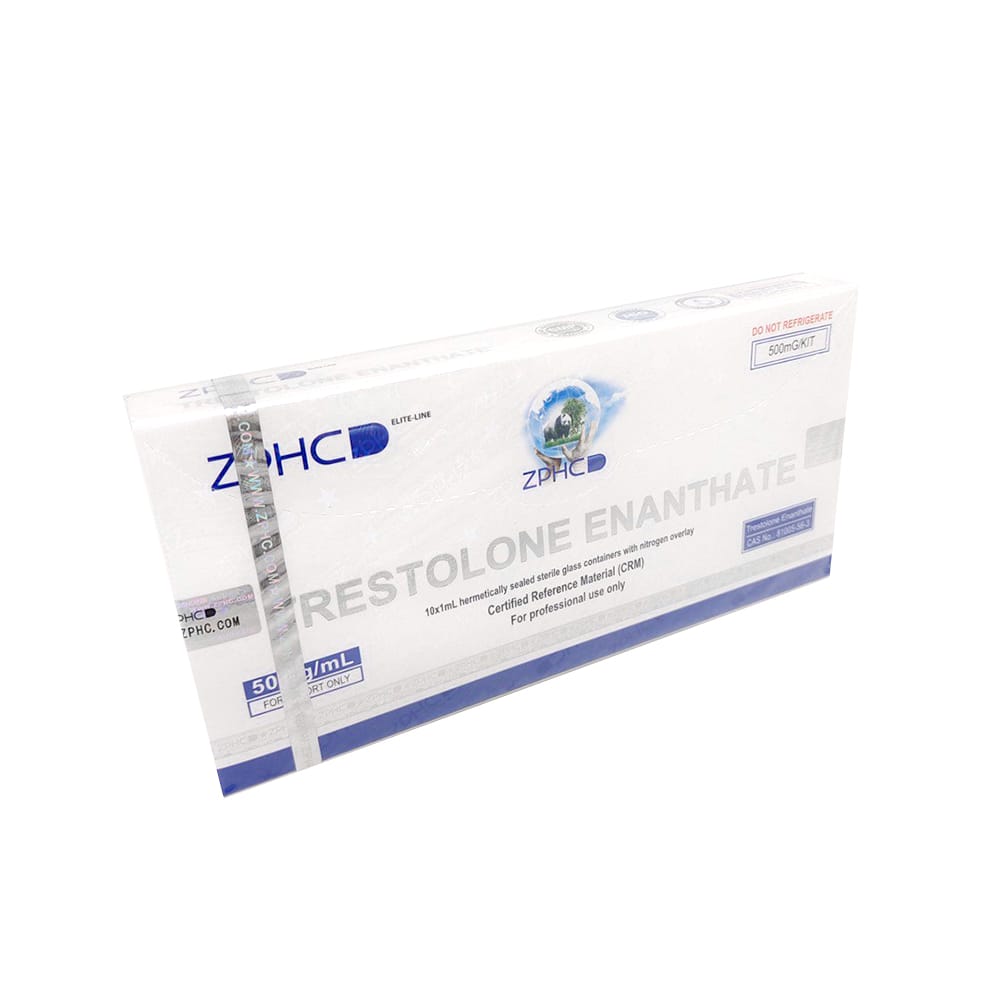 Trestolone Enanthate (MENT E) ZPHC 50 mg/ml — box with 10 × 1 ml ampoules (500 mg)